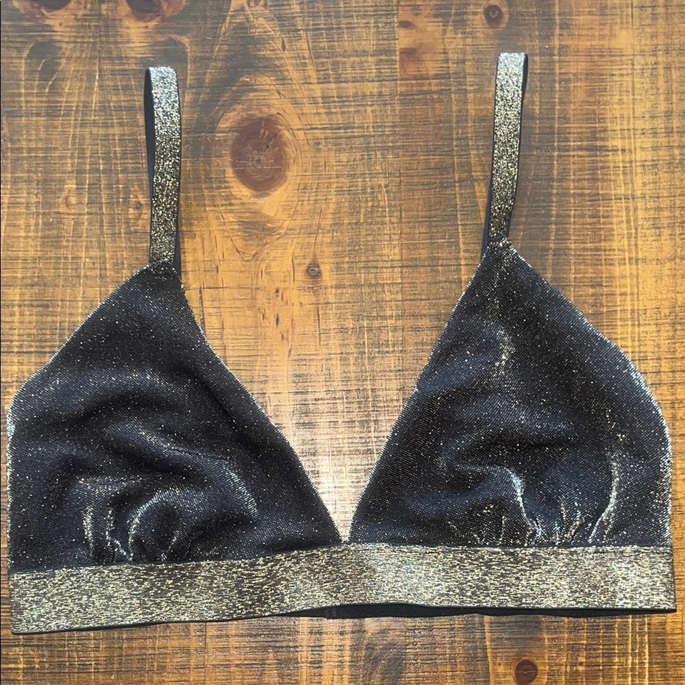 Aerie And Colsie Lace And Sparkly Bralette Bundle… - image 7